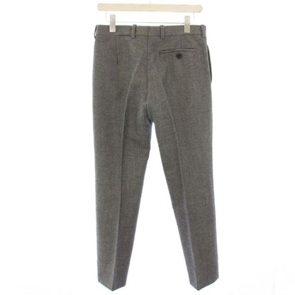 Balenciaga Pants Slacks Zip Fly Wool 44 Gray 272546 TK