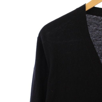 Prada Knitted Cardigan Long Sleeve V Neck Light Hand One Color None Fabric