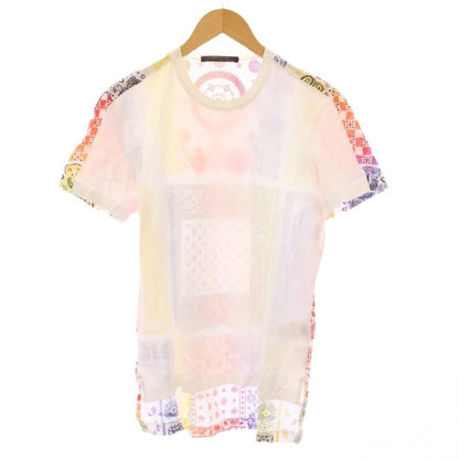 Louis Vuitton Fragment Paisley Monogram T-shirt Short Sleeve Crew Neck Cutout