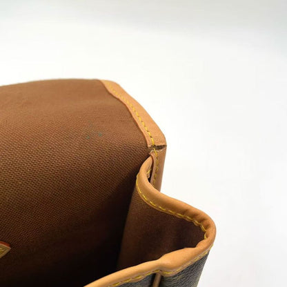 Louis Vuitton Giveshier GM Monogram Leather ×PVC Brown Shoulder Bag Gold M42249