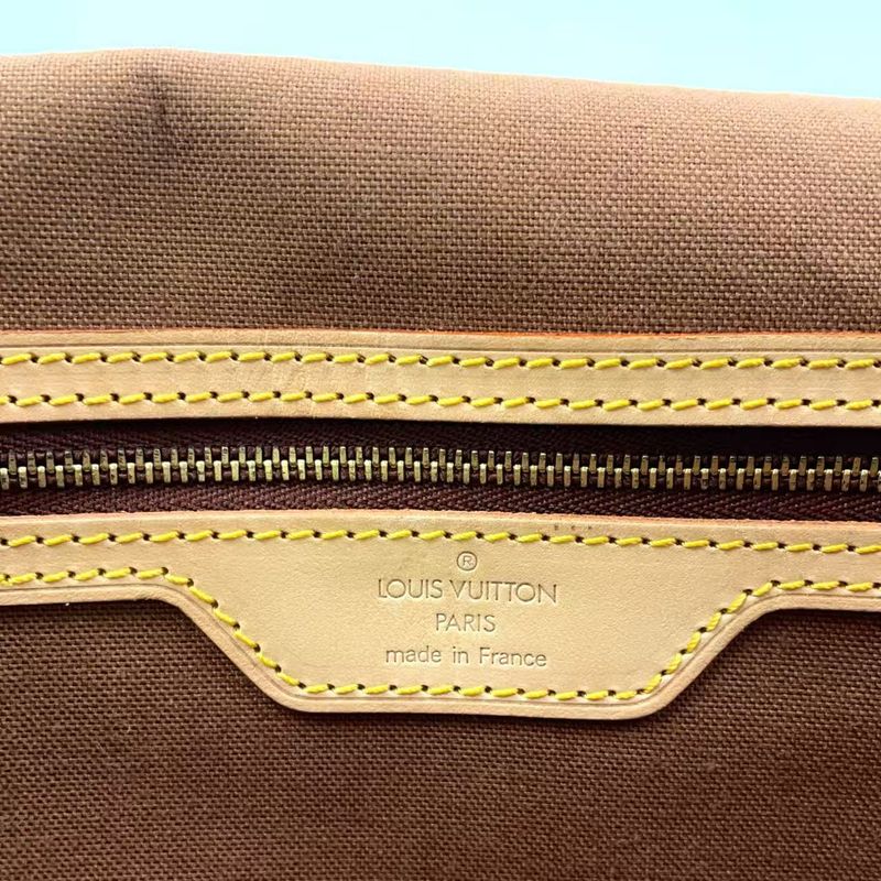 Louis Vuitton Giveshier GM Monogram Leather ×PVC Brown Shoulder Bag Gold M42249