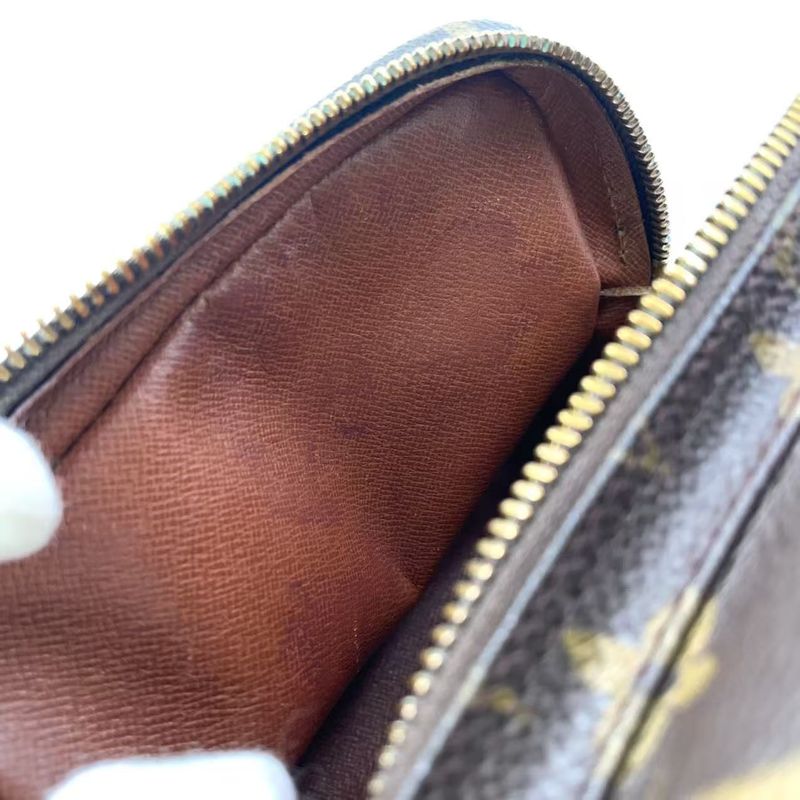 Louis Vuitton Amazon Monogram Leather × PVC Brown Shoulder Bag Gold M45236