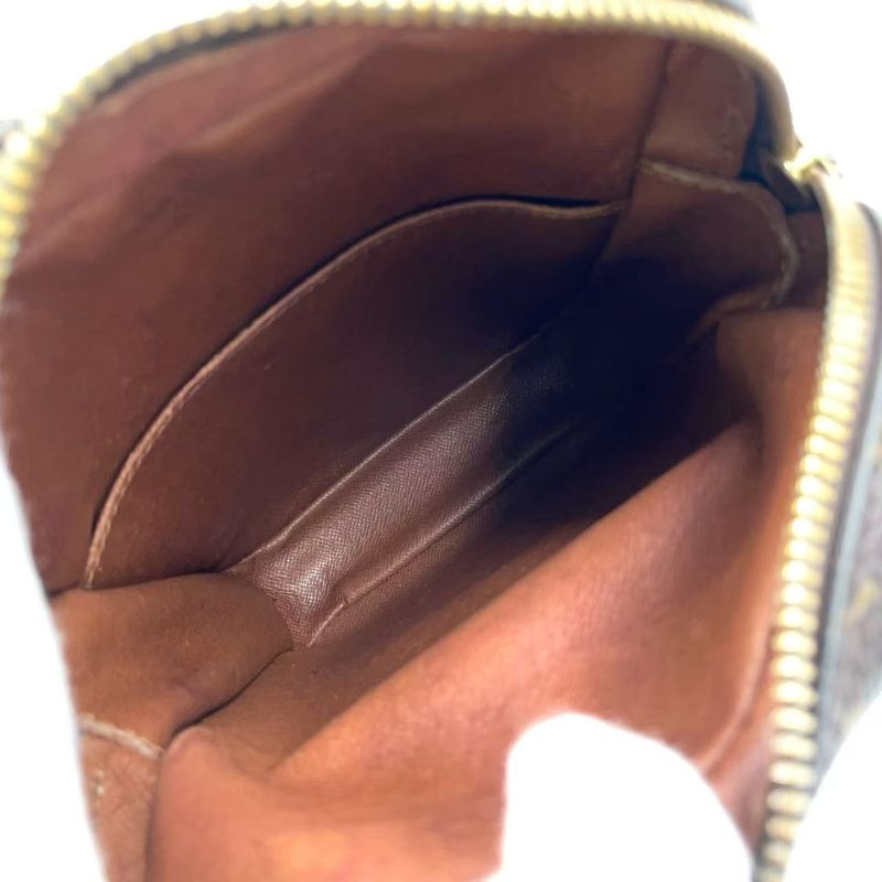 Louis Vuitton Amazon Monogram Leather × PVC Brown Shoulder Bag Gold M45236