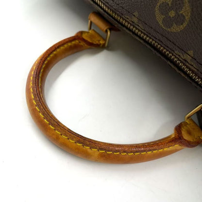 Louis Vuitton Speedy 30 Monogram Leather X PVC Brown Handbag Gold M41526