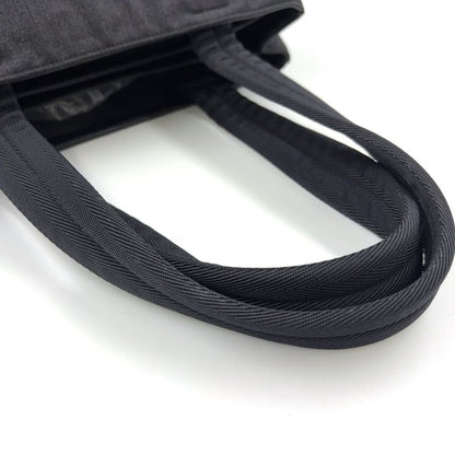 Prada Sport Leather X Canvas Dark Gray Handbag