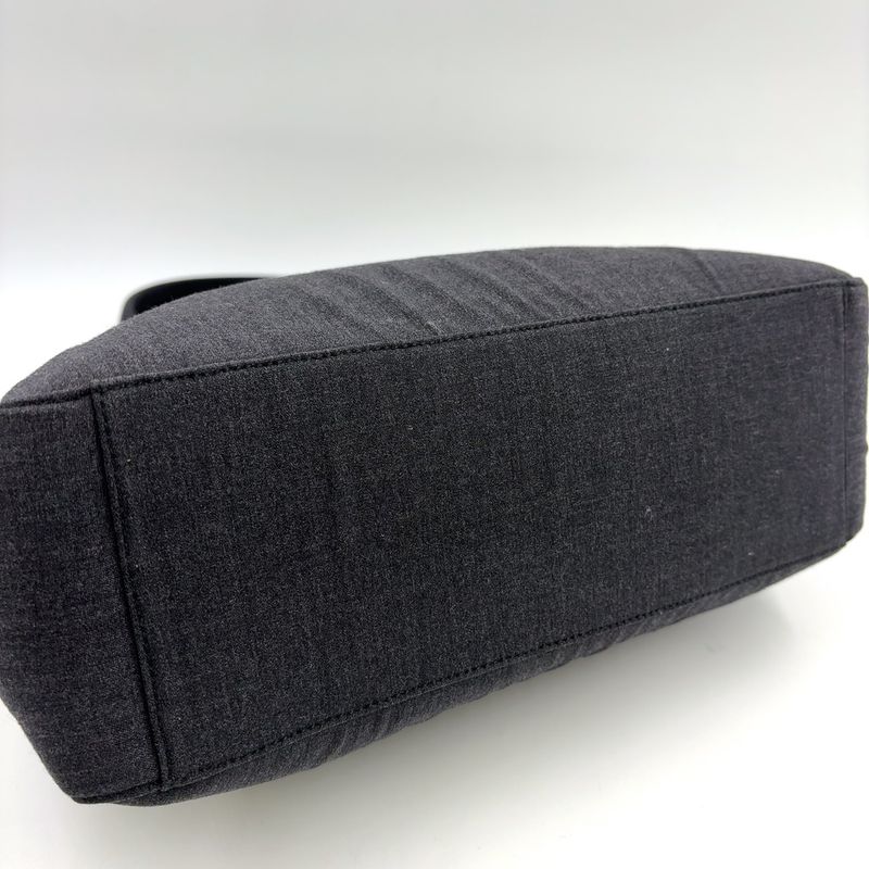 Prada Sport Leather X Canvas Dark Gray Handbag