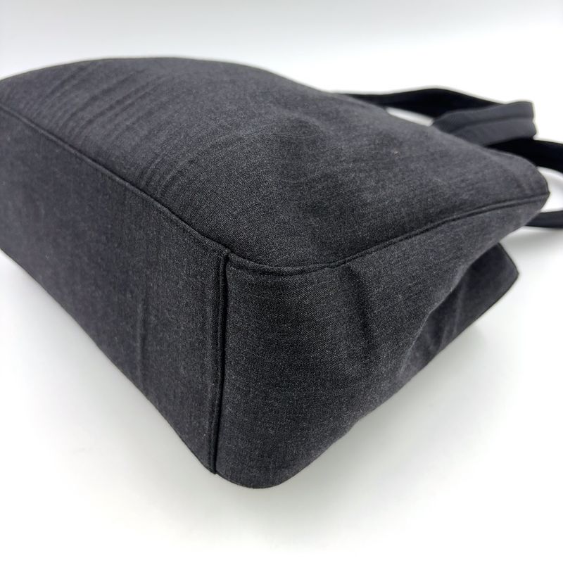 Prada Sport Leather X Canvas Dark Gray Handbag