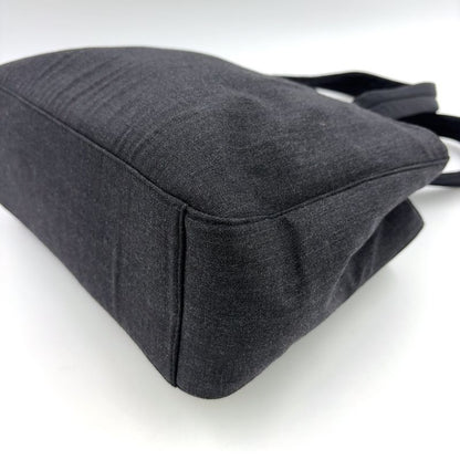 Prada Sport Leather X Canvas Dark Gray Handbag