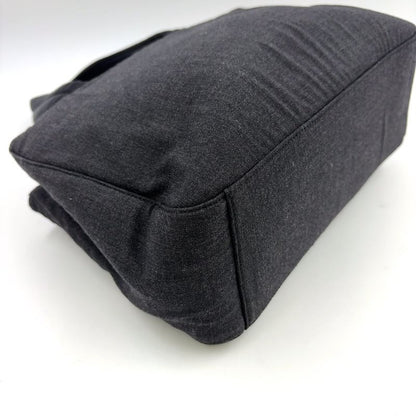 Prada Sport Leather X Canvas Dark Gray Handbag