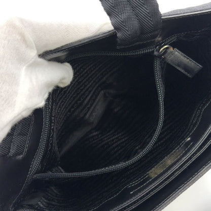 Prada Sport Leather X Canvas Dark Gray Handbag