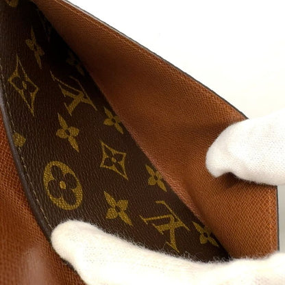 Louis Vuitton 3 Cartes Cles Di Monogram Portefeuille Monogram Leather × PVC