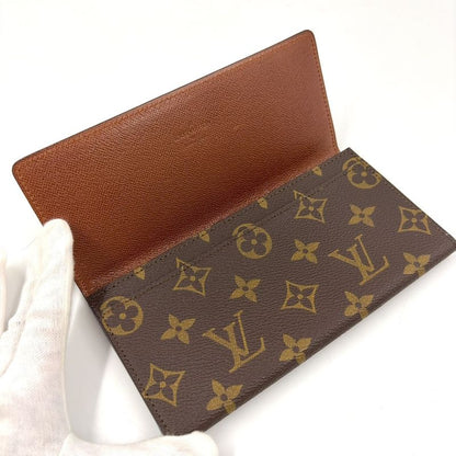 Louis Vuitton 3 Cartes Cles Di Monogram Portefeuille Monogram Leather × PVC