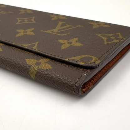 Louis Vuitton 3 Cartes Cles Di Monogram Portefeuille Monogram Leather × PVC