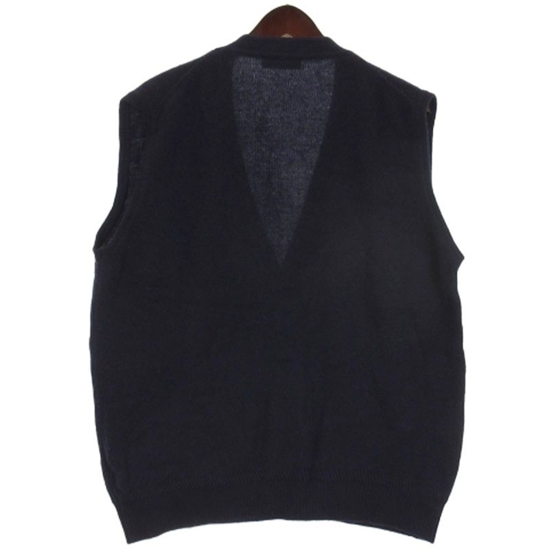 Christian DIOR Monsieur Vintage Knit Vest Purple 52