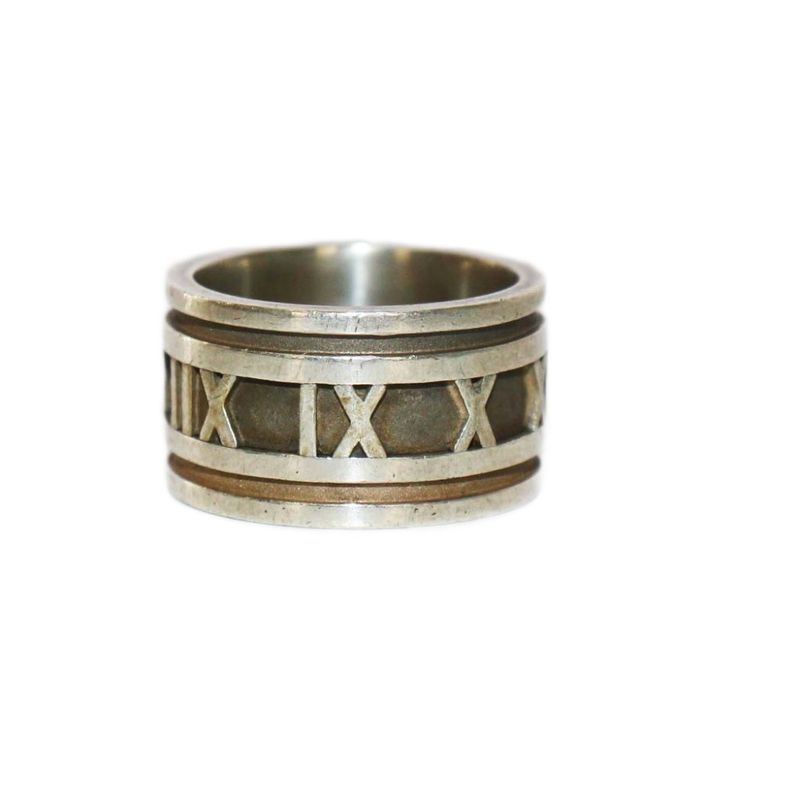 Tiffany & Co Tiffany & CO Atlas Ring 925 Size 14 Silver KH - OH