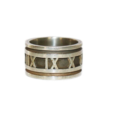 Tiffany & Co Tiffany & CO Atlas Ring 925 Size 14 Silver KH - OH