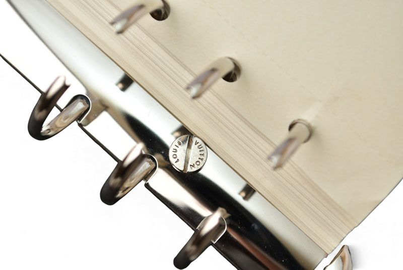 Louis Vuitton Handbook Cabas - Agenda Louis Vuitton Agenda MM 6-hole Ardoise