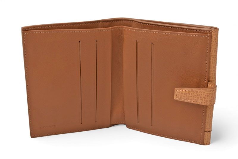 Loewe Wallet Loewe Trifold Wallet Anagram Trifold Caramel