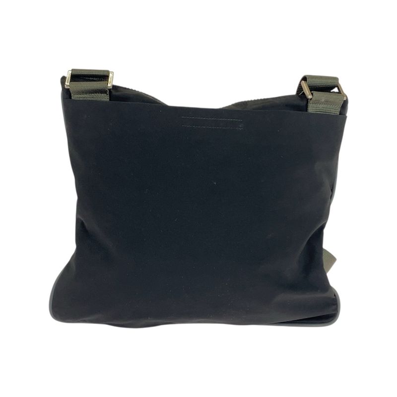 Prada Sports Prada Sports Tessuto Black Khaki Silver Hardware Nylon Shoulder
