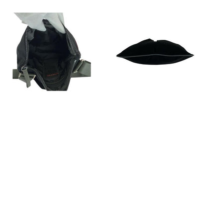 Prada Sports Prada Sports Tessuto Black Khaki Silver Hardware Nylon Shoulder