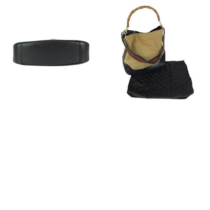 Gucci Bamboo Sherry Line GG Canvas/leather /bamboo 001 4058 Handbag Shoulder