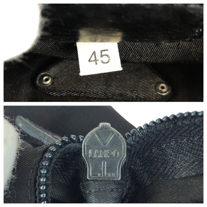 Prada Tessuto Triangle Logo Plate Black Silver Hardware Nylon Shoulder Bag