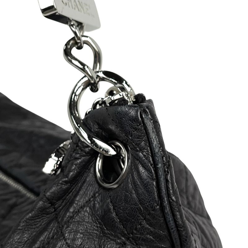 Chanel Coco Mark Shoulder Bag Matelasse One Shoulder Logo Shoulder Bag Leather