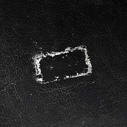 Chanel Coco Mark Chain Tote Shoulder Bag Tote Leather Navy Women's