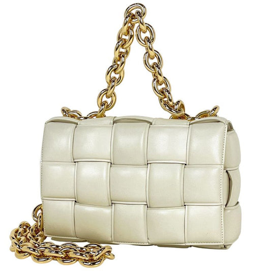 Bottega Venetaveneta The Chain Cassette Bag Handbag Maxi Intrecciato Shoulder