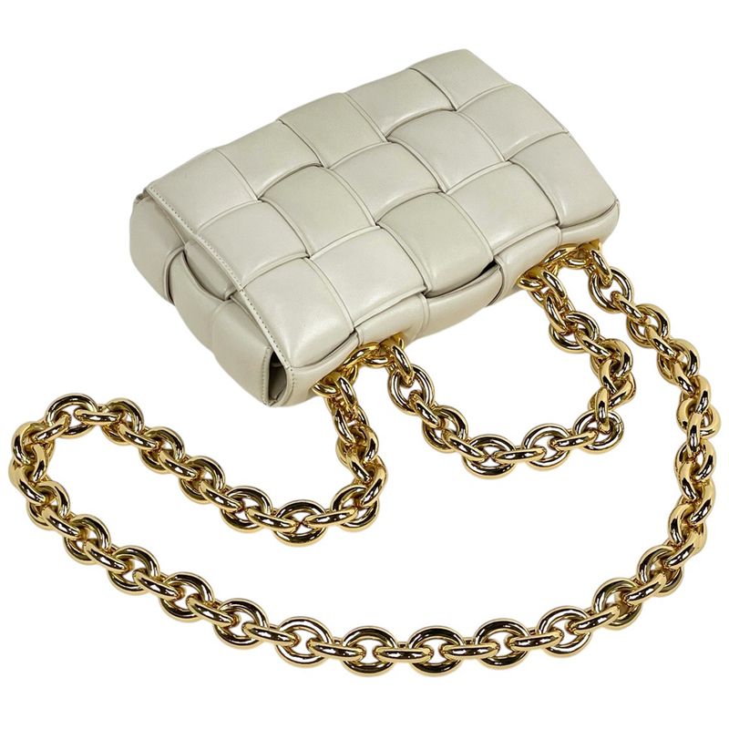 Bottega Venetaveneta The Chain Cassette Bag Handbag Maxi Intrecciato Shoulder