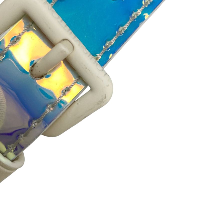 Louis Vuitton Christopher GM Monogram Prism Embossed Backpack PVC Clear Ivory