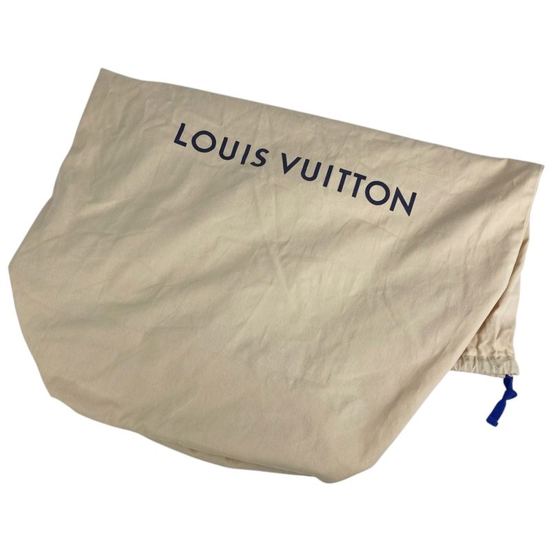 Louis Vuitton Christopher GM Monogram Prism Embossed Backpack PVC Clear Ivory