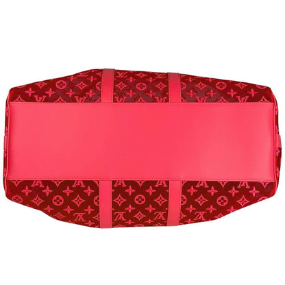 Louis Vuitton Keepall Bandouliere 50 Monogram See-through Mesh 2WAY Shoulder