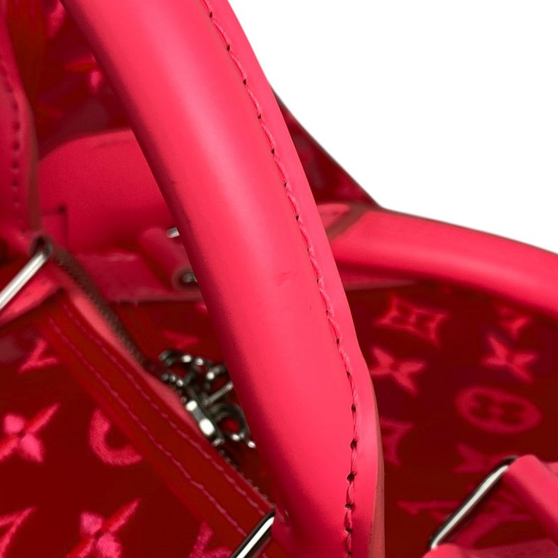 Louis Vuitton Keepall Bandouliere 50 Monogram See-through Mesh 2WAY Shoulder