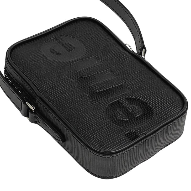 Louis Vuitton Danube PPM Supreme Collaboration Shoulder Bag Epi Noir Black