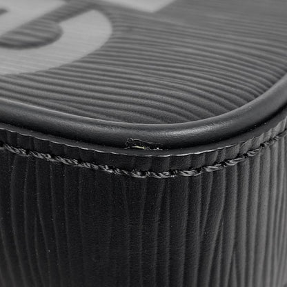 Louis Vuitton Danube PPM Supreme Collaboration Shoulder Bag Epi Noir Black