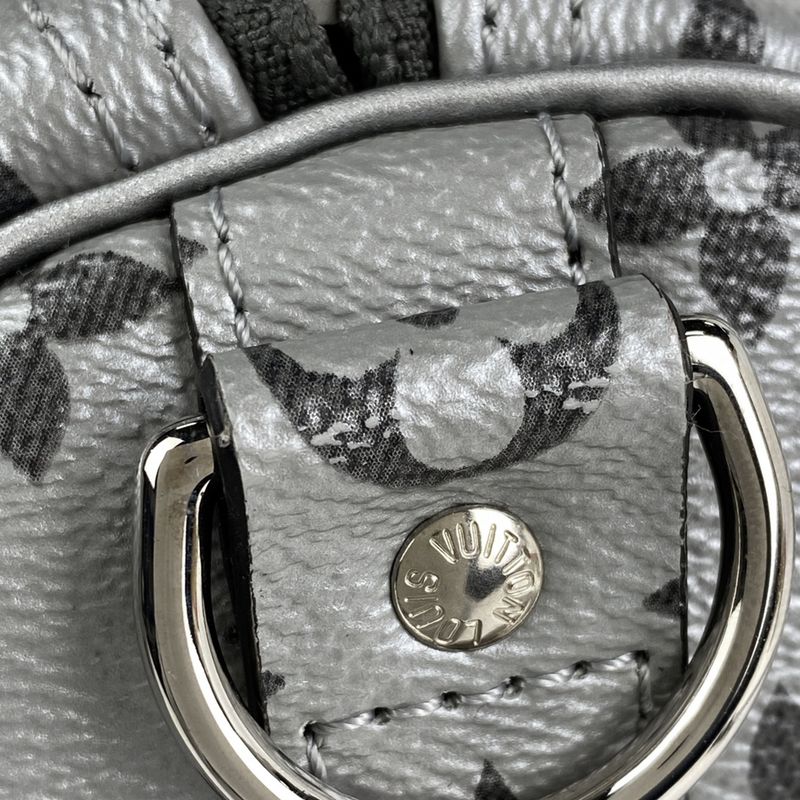 Louis Vuitton Keepall Bandoliere 50 Monogram Reflect 2WAY Shoulder Bag Boston