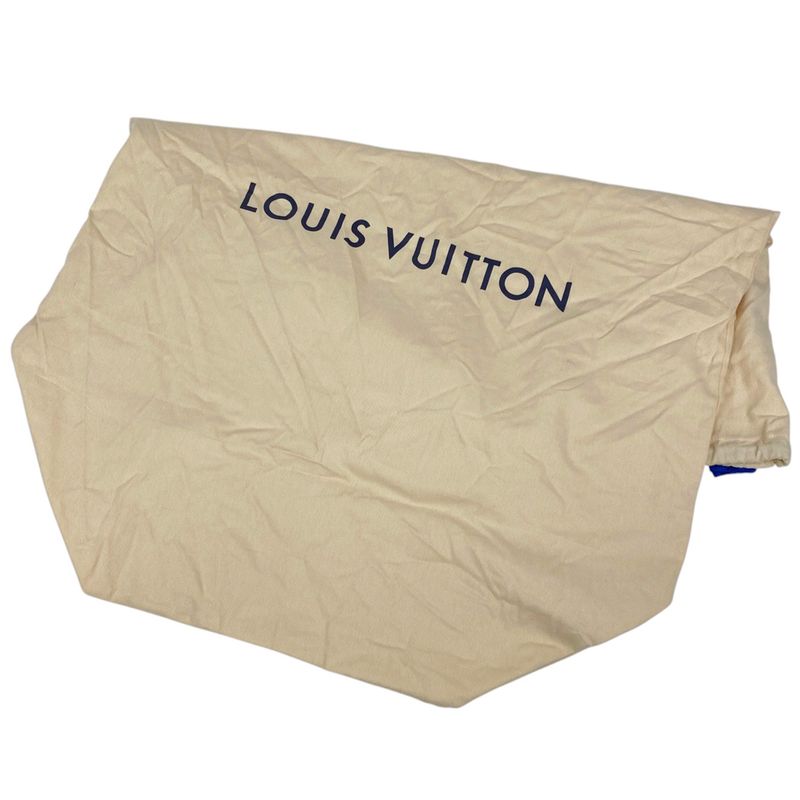 Louis Vuitton Soft Trunk Backpack PM Handbag Backpack Monogram Brown Blue