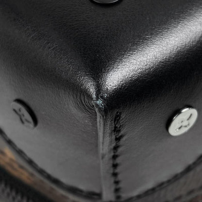 Louis Vuitton Soft Trunk Backpack PM Handbag Backpack Monogram Brown Blue