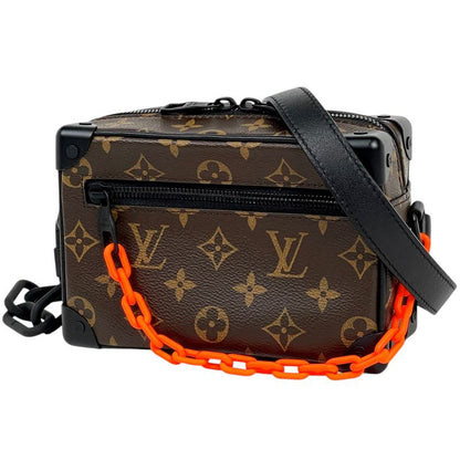 Louis Vuitton Mini Soft Trunk Solar Ray Chain Shoulder Bag Monogram Brown