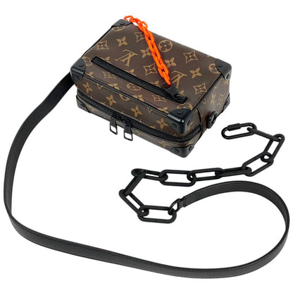 Louis Vuitton Mini Soft Trunk Solar Ray Chain Shoulder Bag Monogram Brown