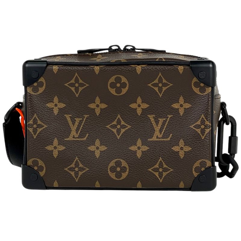 Louis Vuitton Mini Soft Trunk Solar Ray Chain Shoulder Bag Monogram Brown