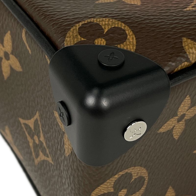 Louis Vuitton Mini Soft Trunk Solar Ray Chain Shoulder Bag Monogram Brown