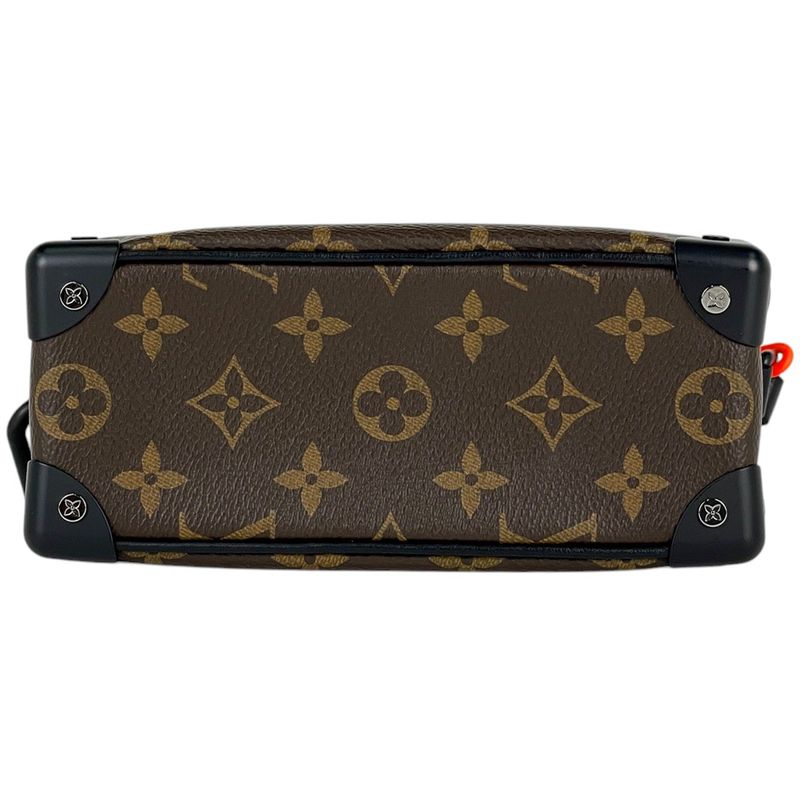 Louis Vuitton Mini Soft Trunk Solar Ray Chain Shoulder Bag Monogram Brown