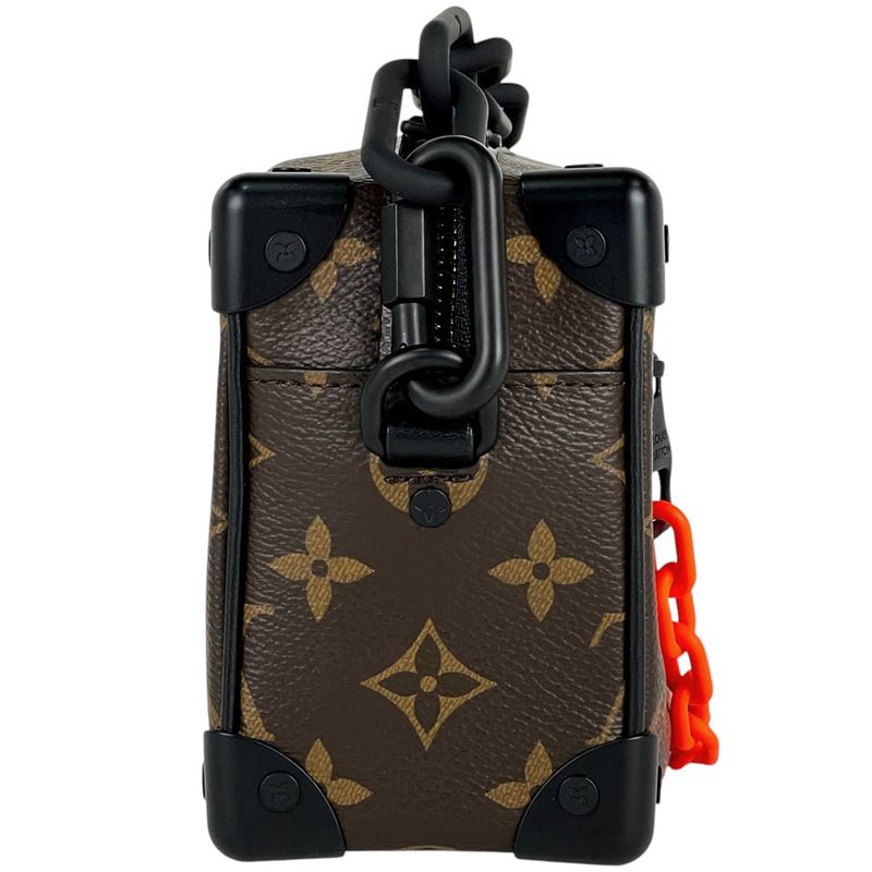 Louis Vuitton Mini Soft Trunk Solar Ray Chain Shoulder Bag Monogram Brown