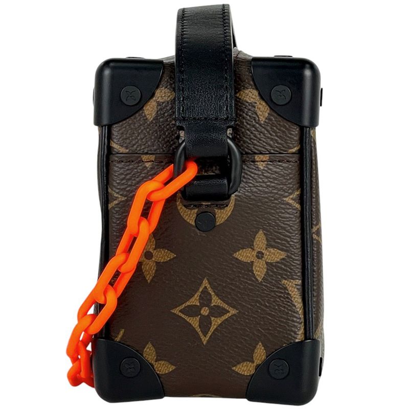 Louis Vuitton Mini Soft Trunk Solar Ray Chain Shoulder Bag Monogram Brown