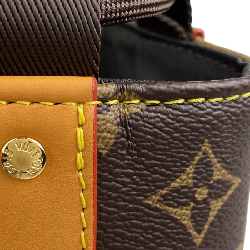 Louis Vuitton Randonnee Messenger Monogram Stripe NIGO Drawstring Shape