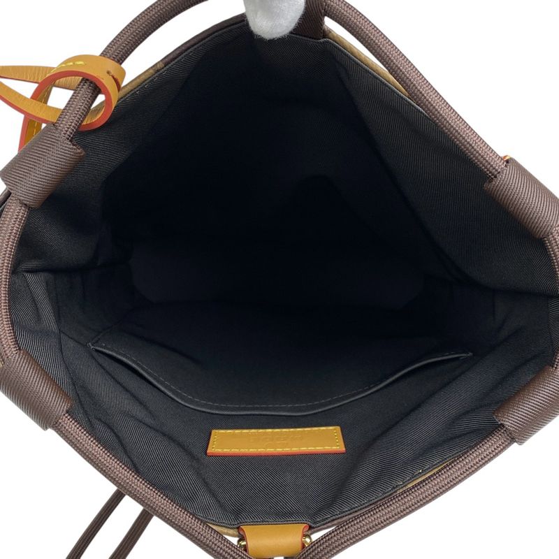 Louis Vuitton Randonnee Messenger Monogram Stripe NIGO Drawstring Shape