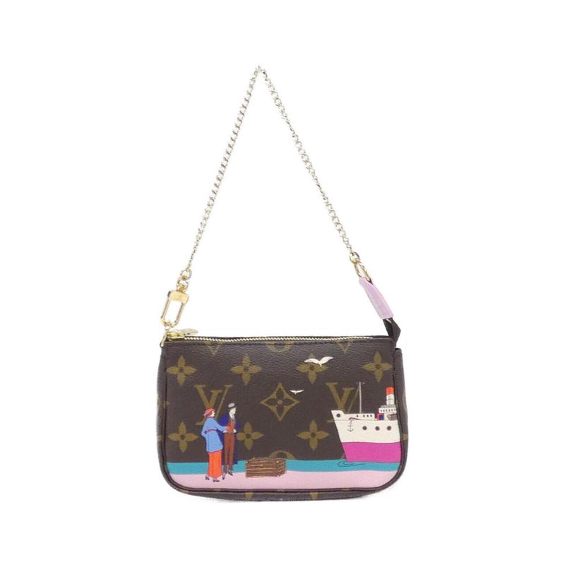 Louis Vuitton Monogram (illustre Cruise) Mini Pochette Accessoire M62141