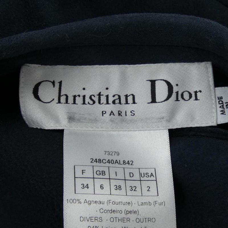 Christian DIOR 248c40al842 Mouton Jacket